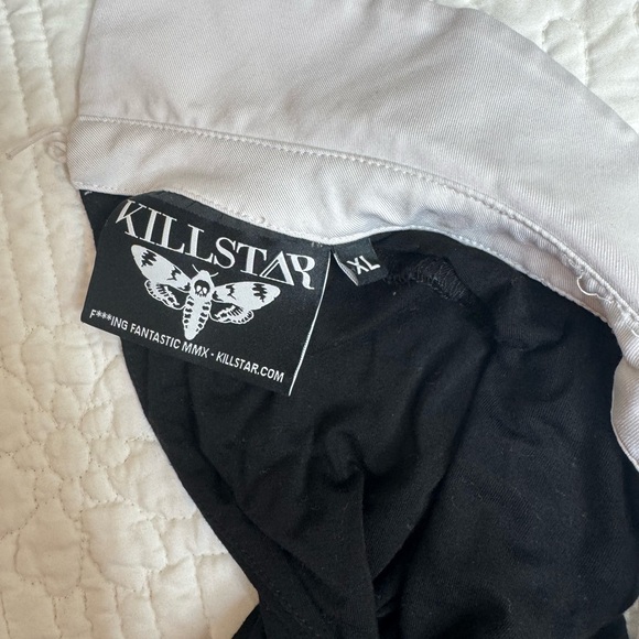 Killstar Baby Doll Dress Skater Black Collar Goth Women’s XL - Picture 4 of 12